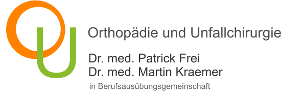 U Orthopädie und Unfallchirurgie   Dr. med. Patrick Frei Dr. med. Martin Kraemer  in Berufsausübungsgemeinschaft U Orthopädie und Unf allchirurgie   Dr. med. Patrick Frei Dr. med. Martin Kraemer